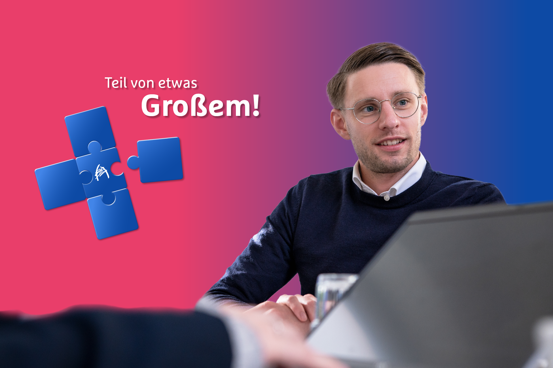 Management und Verwaltung als Teil von etwas Großem